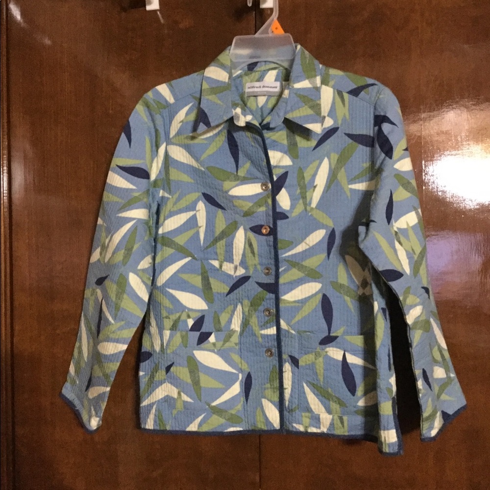 Alfred Dunner Quilted Lightweight Jacket